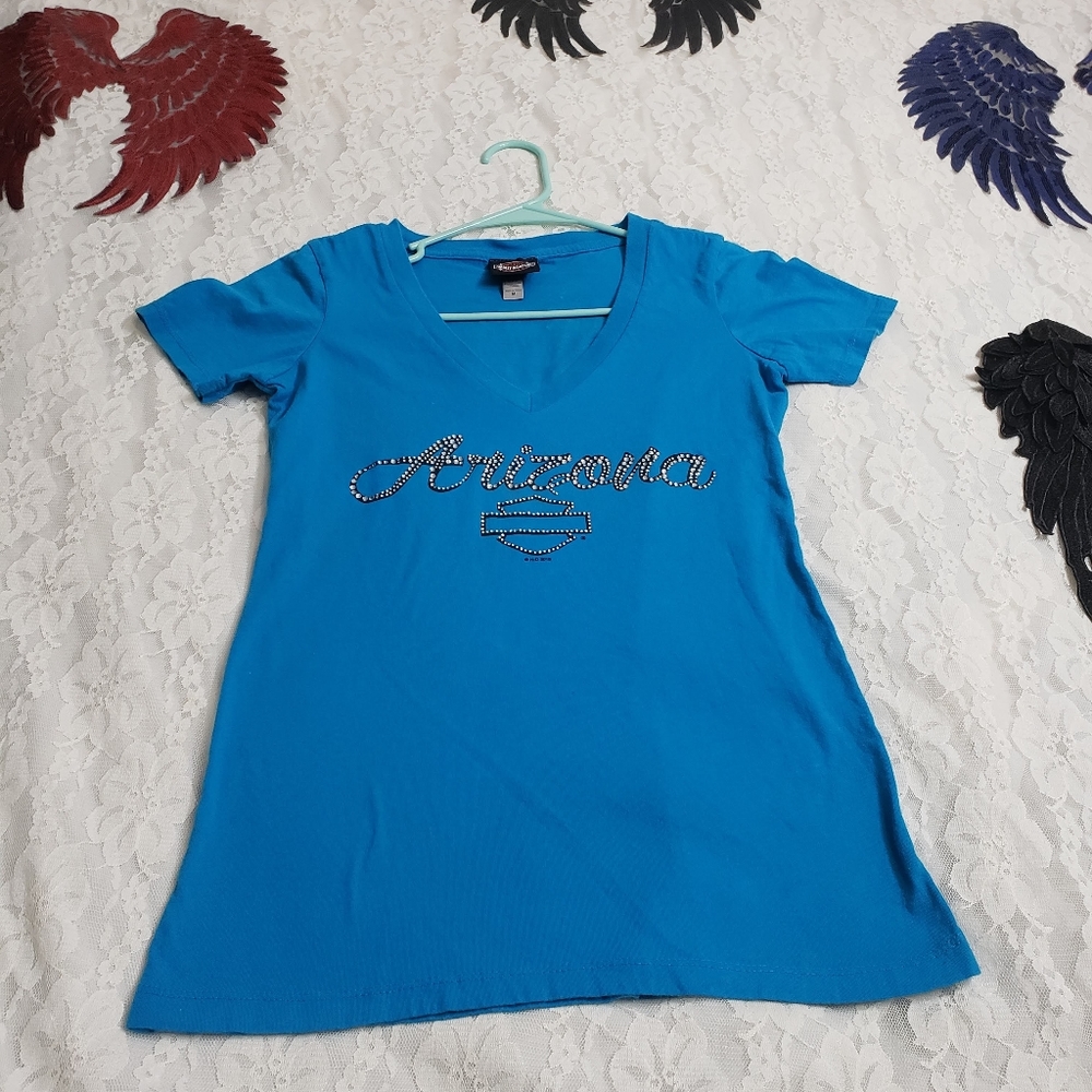 Harley Davidson " Arizona "  Ladies  Shirt